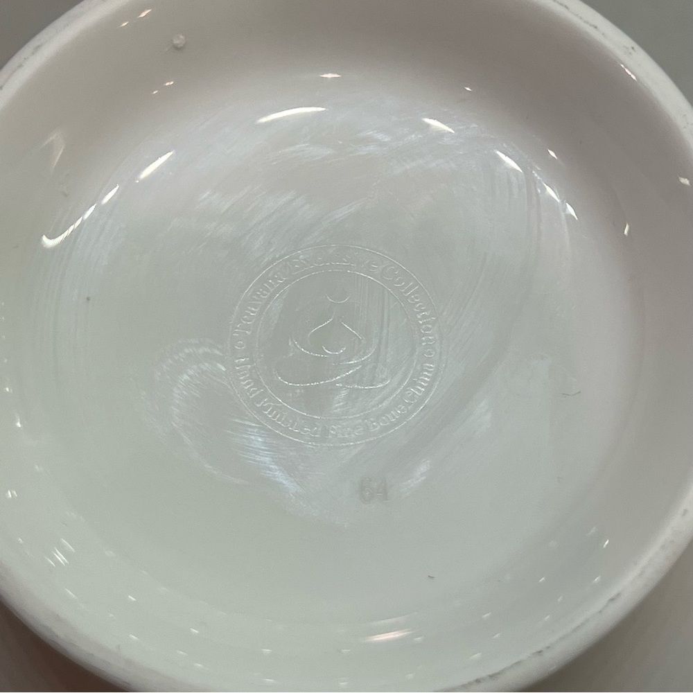 Teavana Sakura Cherry Blossom Holly Bone China 24 KT Filigree Tea Kettle 43 oz - Picture 7 of 16